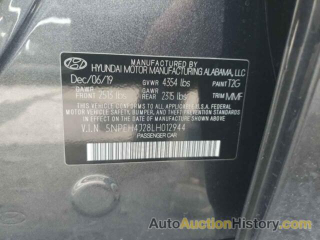 HYUNDAI SONATA LIMITED, 5NPEH4J28LH012944