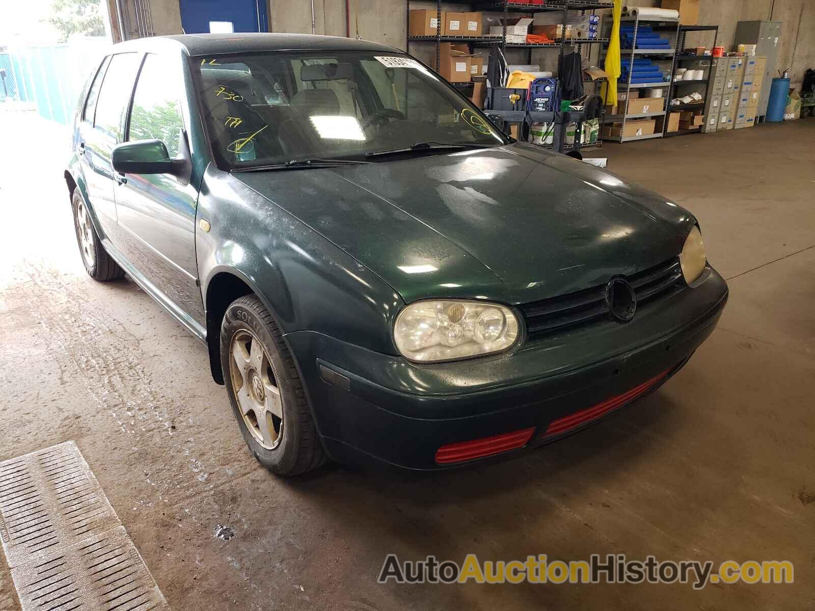 1999 VOLKSWAGEN GOLF GLS, WVWGA31J2XW365744