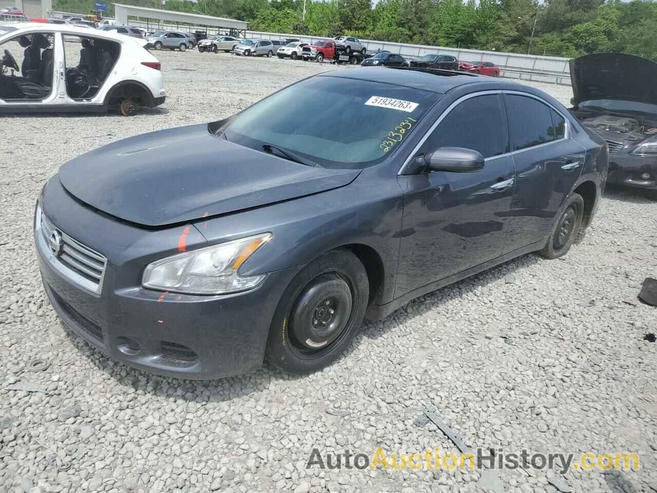 2013 NISSAN MAXIMA S, 1N4AA5AP1DC808524