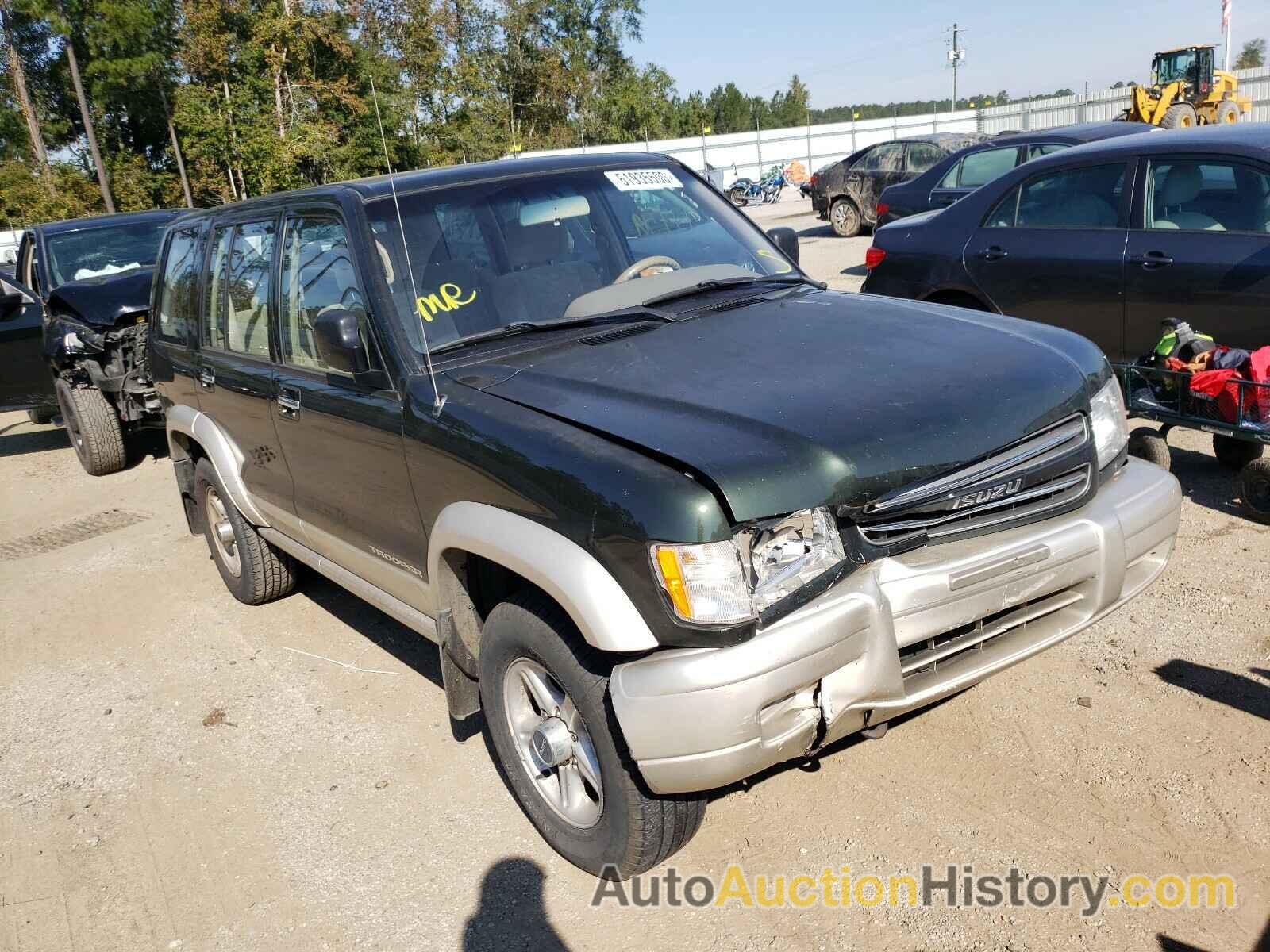 2000 ISUZU TROOPER S, JACDJ58X6Y7J18990