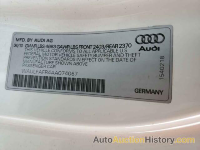 AUDI A5 PREMIUM PLUS, WAULFAFR4AA074067