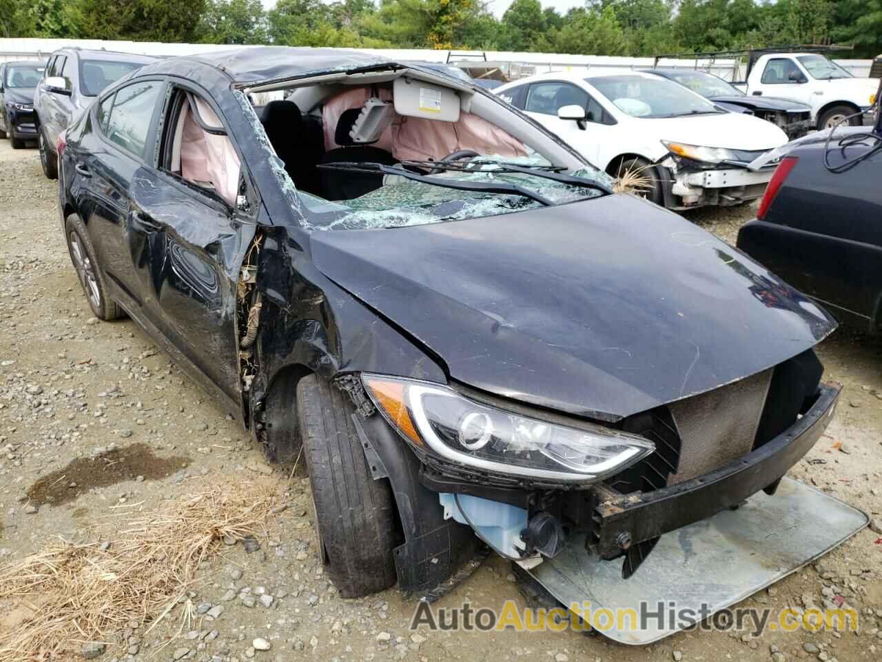 2018 HYUNDAI ELANTRA SEL, KMHD84LF4JU514585