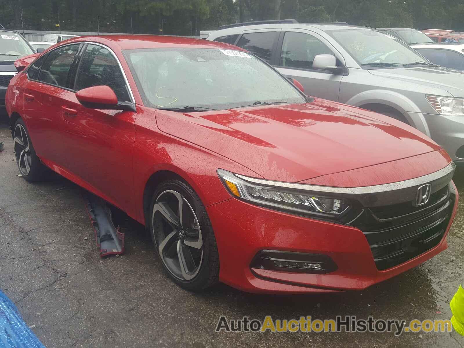 2018 HONDA ACCORD SPORT, 1HGCV1F37JA261192