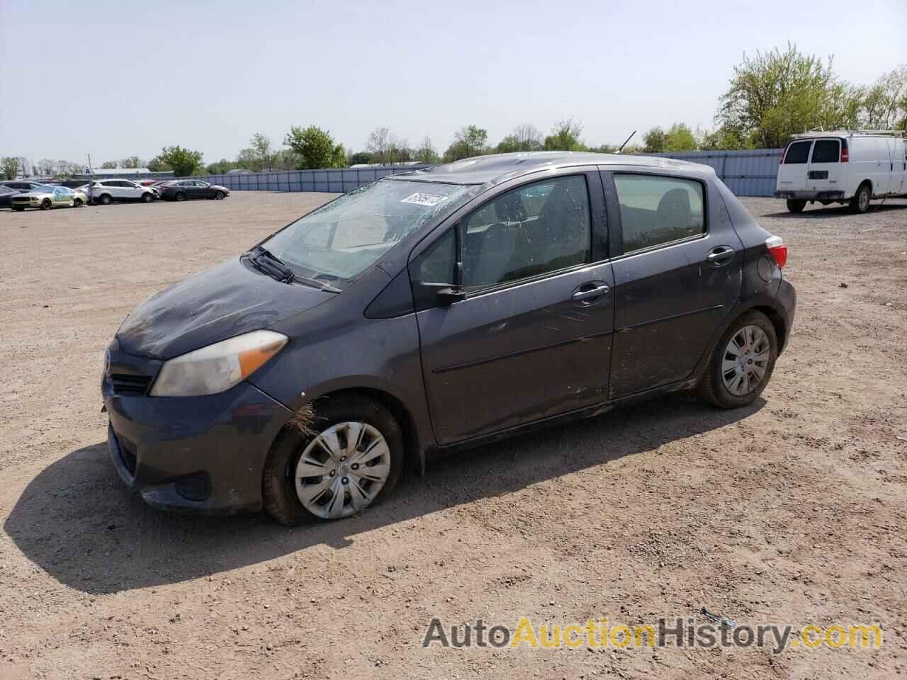 2012 TOYOTA YARIS, JTDKTUD31CD530339