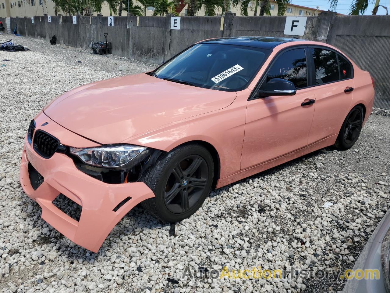 2013 BMW 3 SERIES I SULEV, WBA3C1G55DNR49416