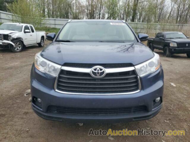 TOYOTA HIGHLANDER XLE, 5TDJKRFH5ES021527