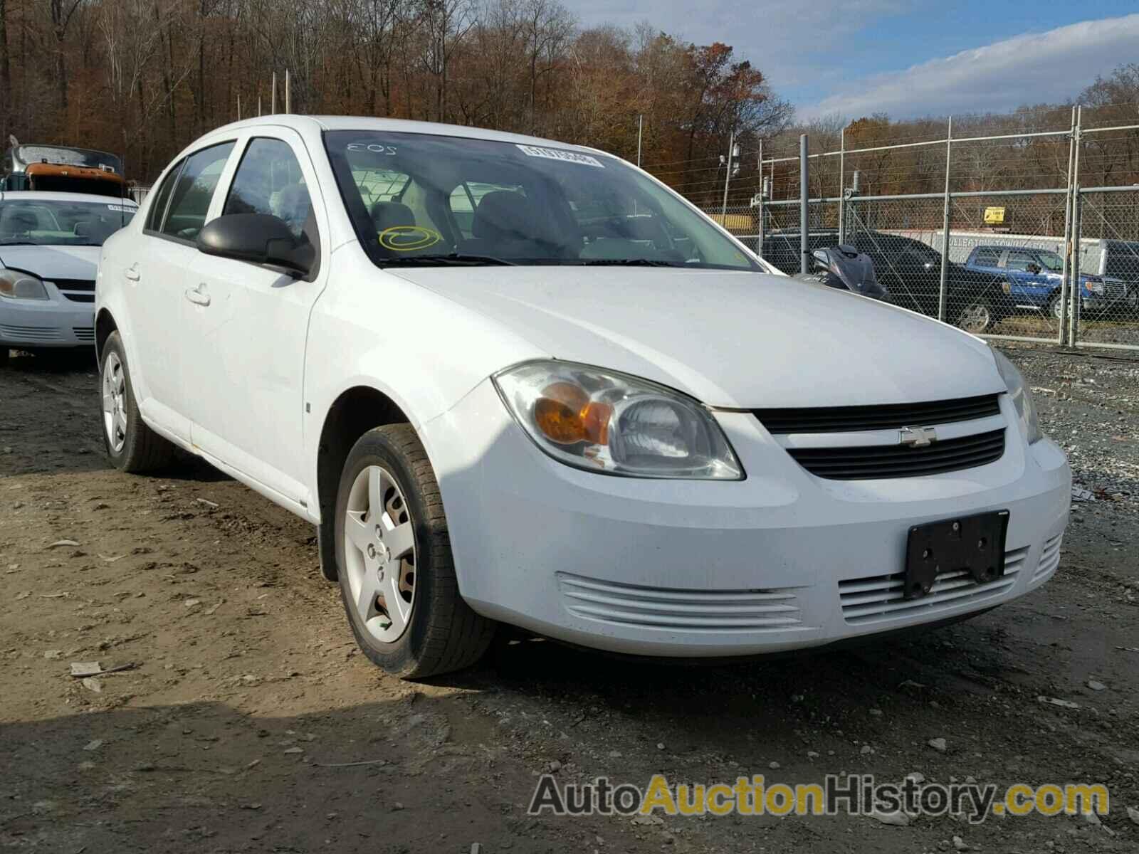 2007 CHEVROLET COBALT LS, 1G1AK55FX77275829