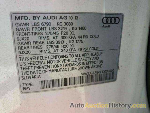 AUDI Q7 PREMIUM PLUS, WA1LGAFE6ED009300