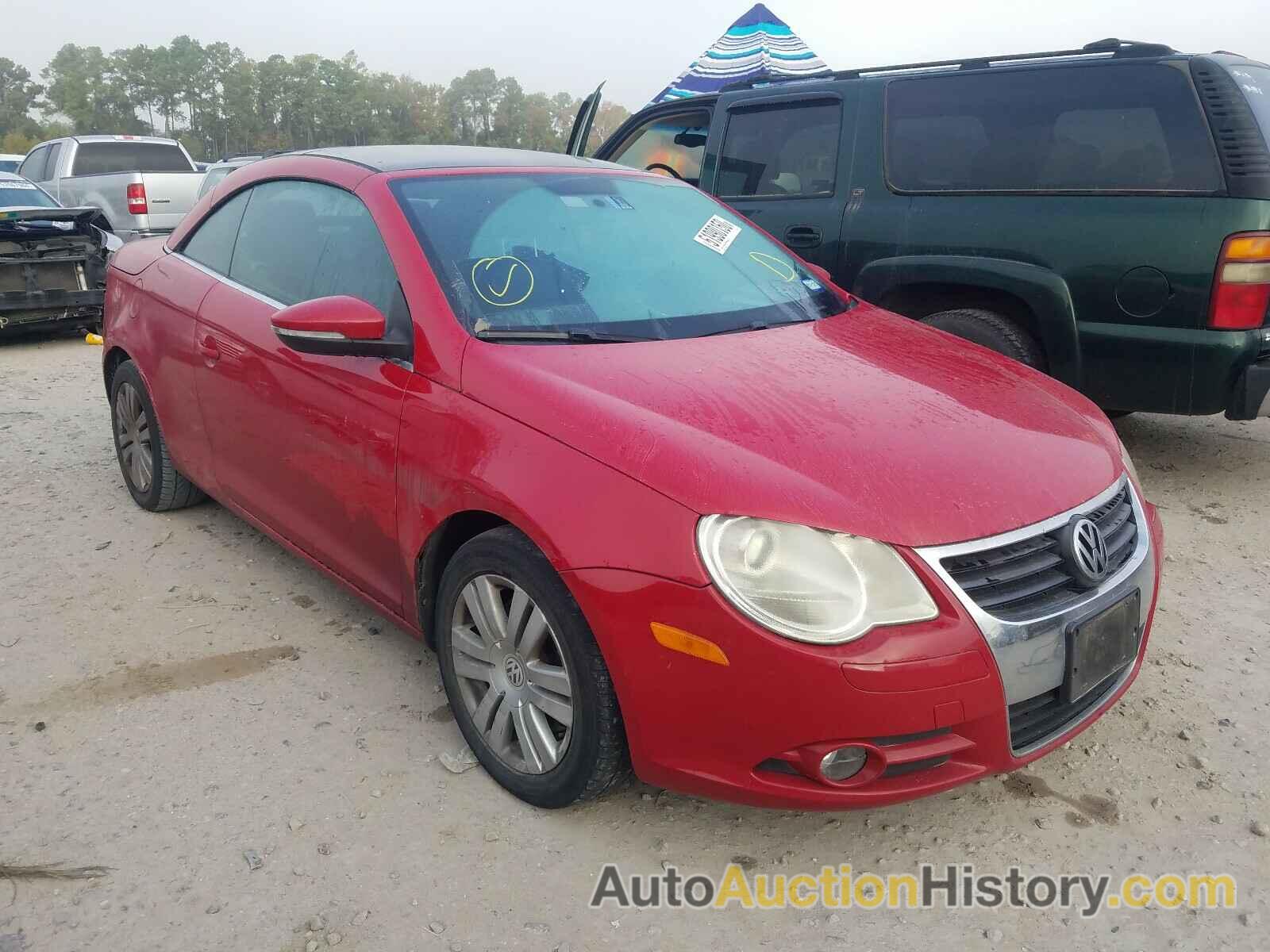 2009 VOLKSWAGEN EOS TURBO TURBO, WVWBA71F29V015083