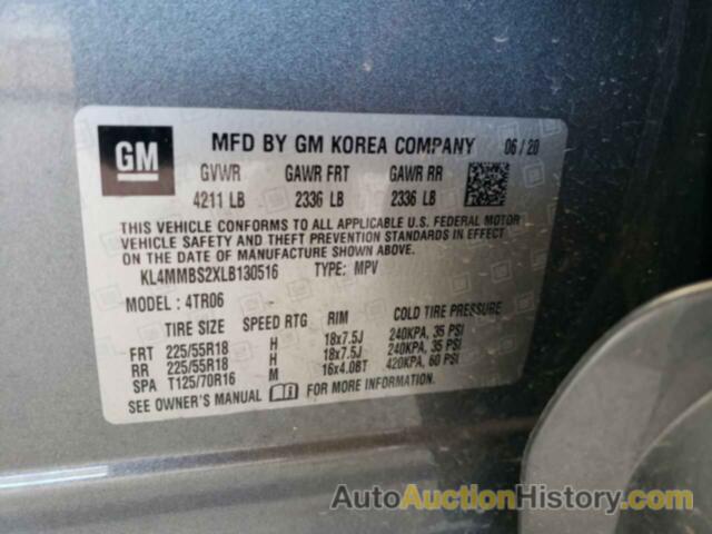 BUICK ENCORE PREFERRED, KL4MMBS2XLB130516