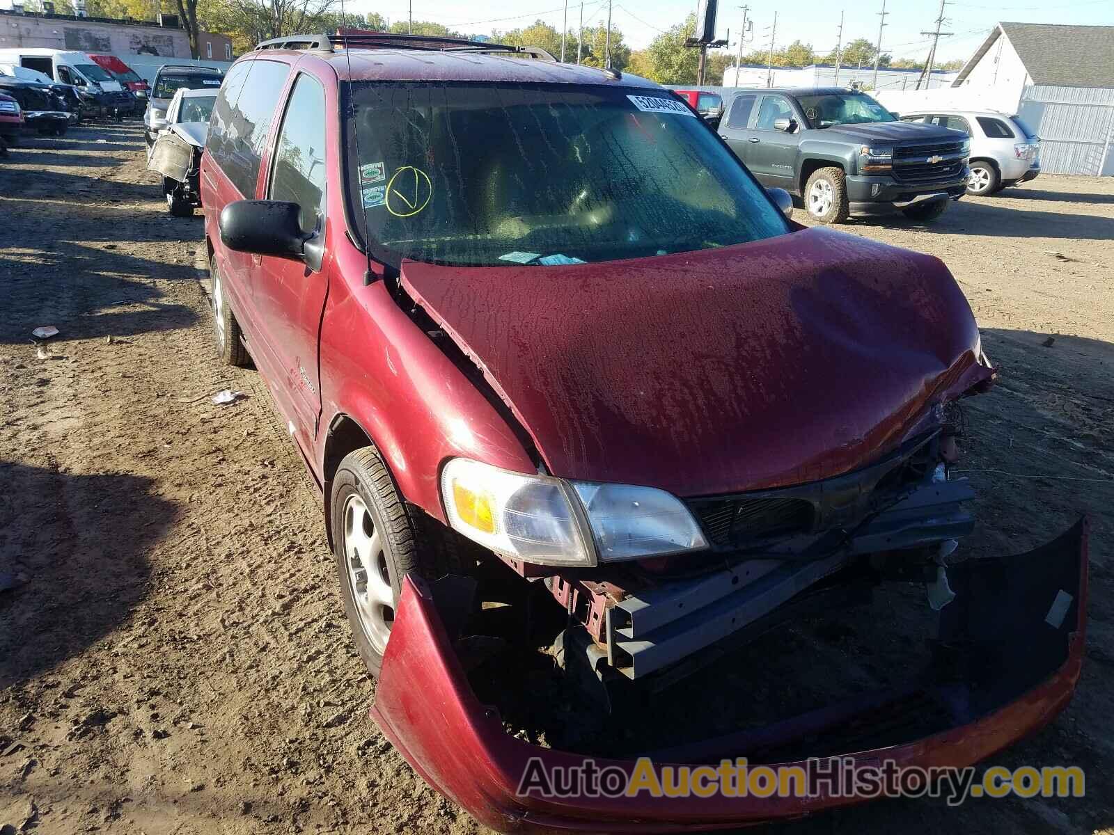 2003 OLDSMOBILE SILHOUETTE LUXURY, 1GHDX13EX3D305958