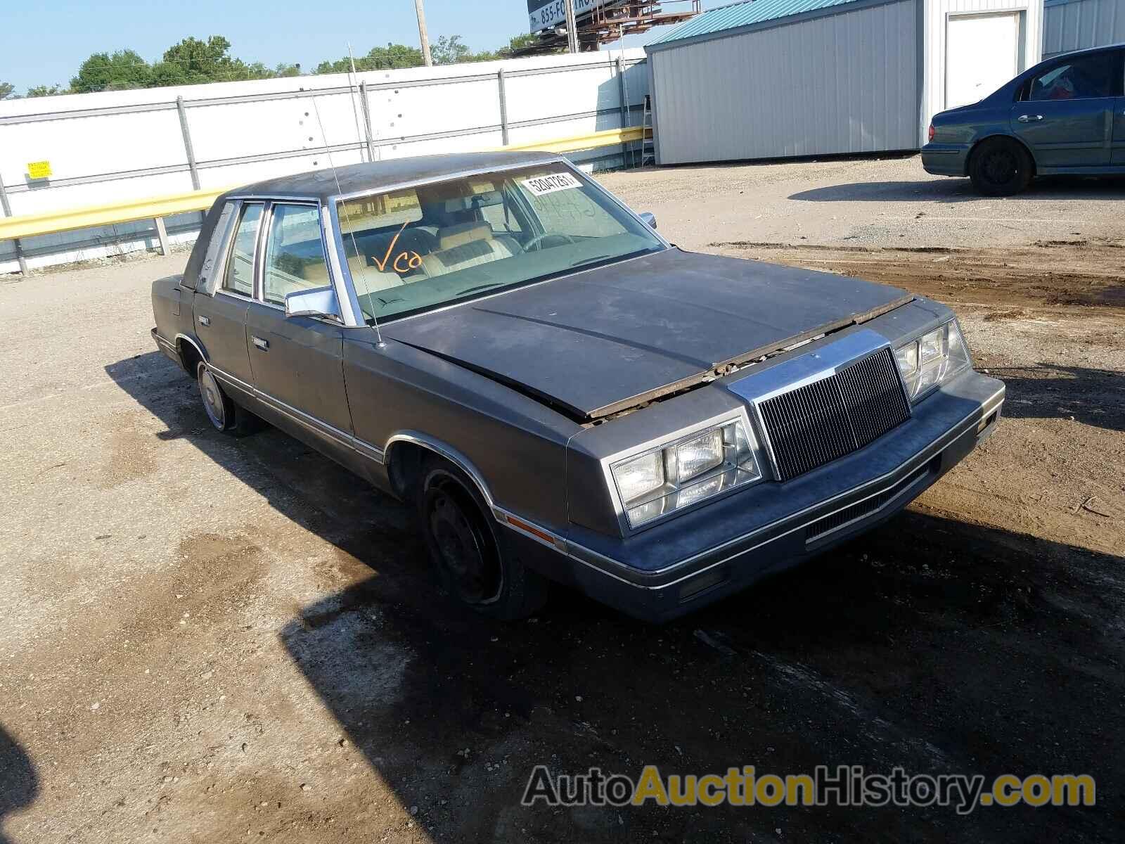 1982 CHRYSLER LEBARON, 1C3BC46B5CC196010