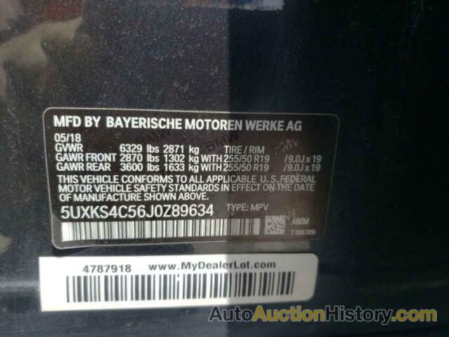 BMW X5 XDRIVE35D, 5UXKS4C56J0Z89634