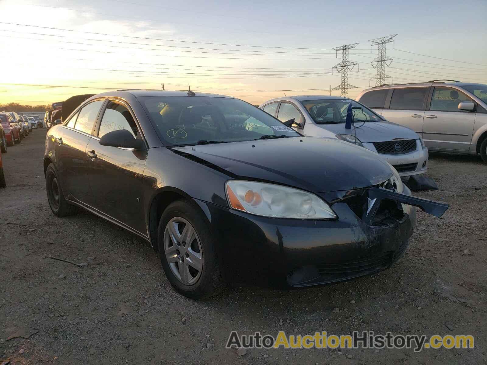 2008 PONTIAC G6 VALUE L VALUE LEADER, 1G2ZF57B084275225