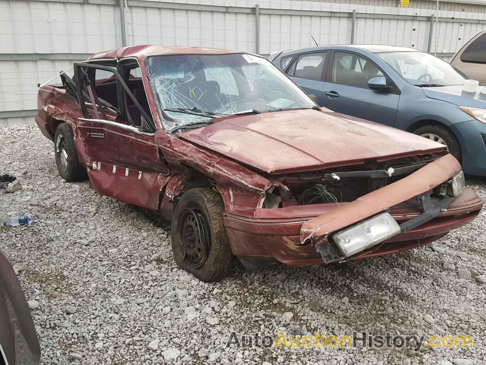 1993 OLDSMOBILE CUTLASS CIERA S, 1G3AG54N5P6397893