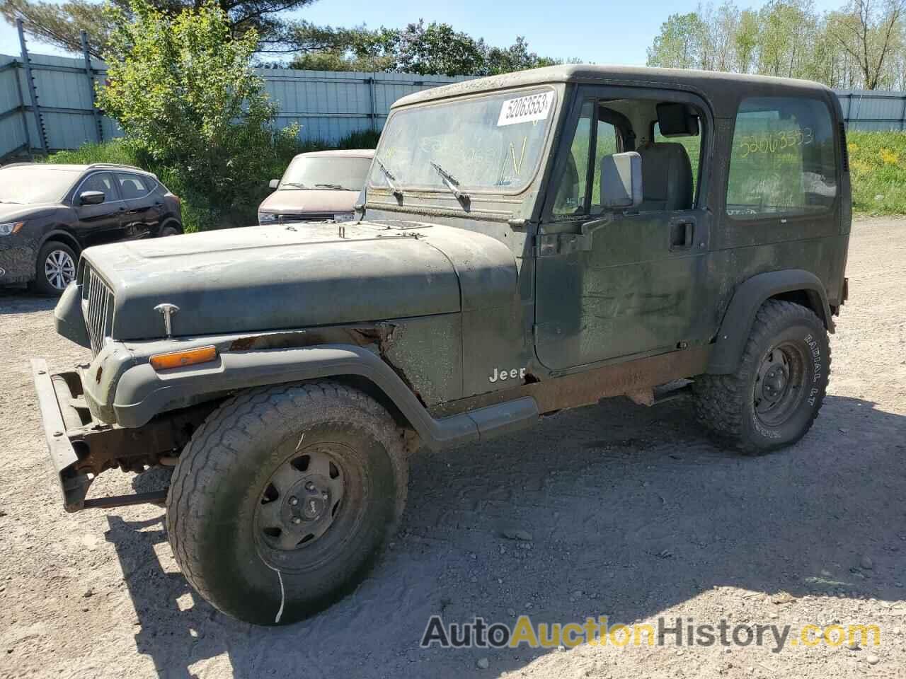 1994 JEEP WRANGLER S, 1J4FY19P0RP440937