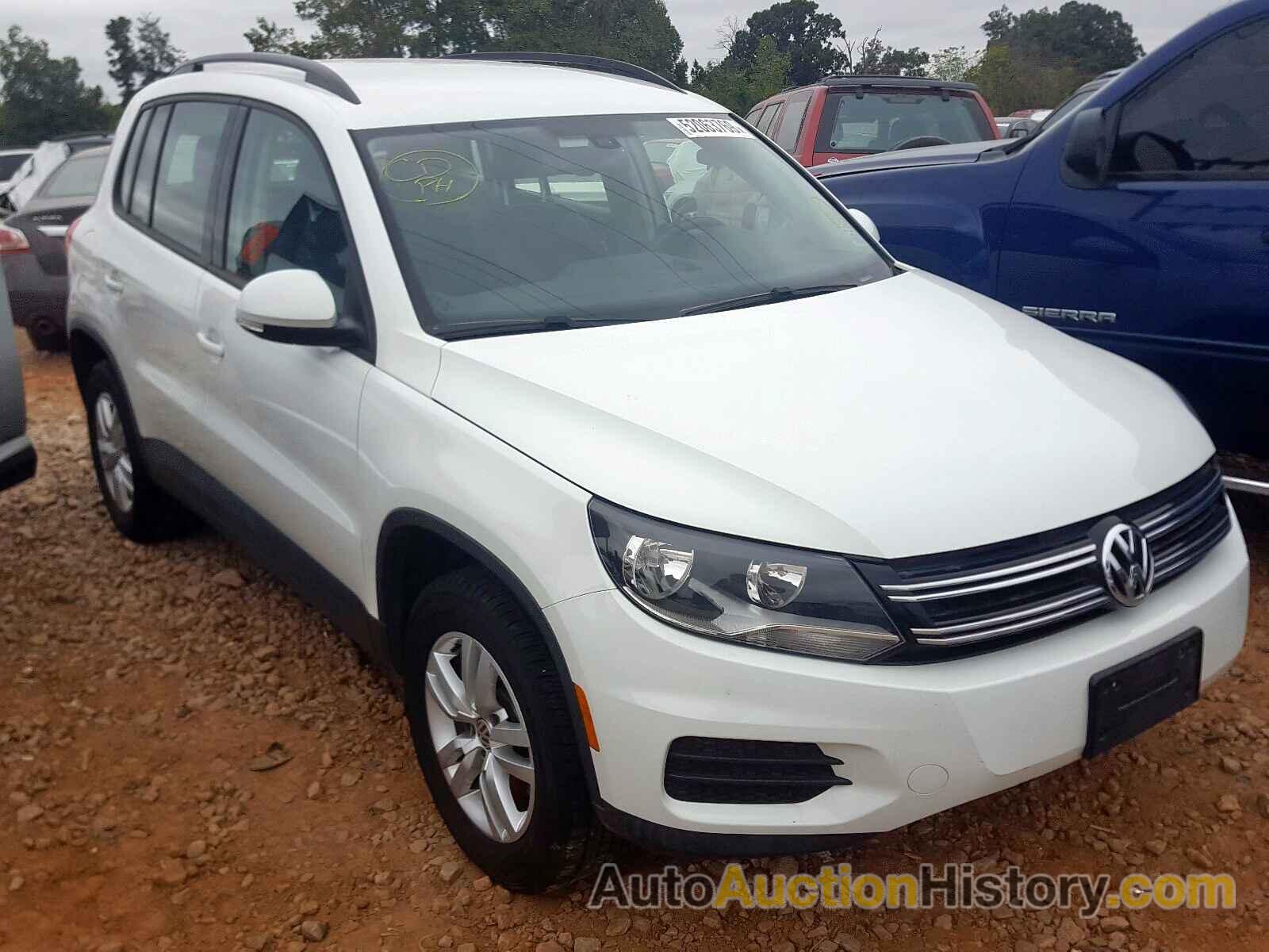 2016 VOLKSWAGEN TIGUAN S S, WVGAV7AXXGW568947