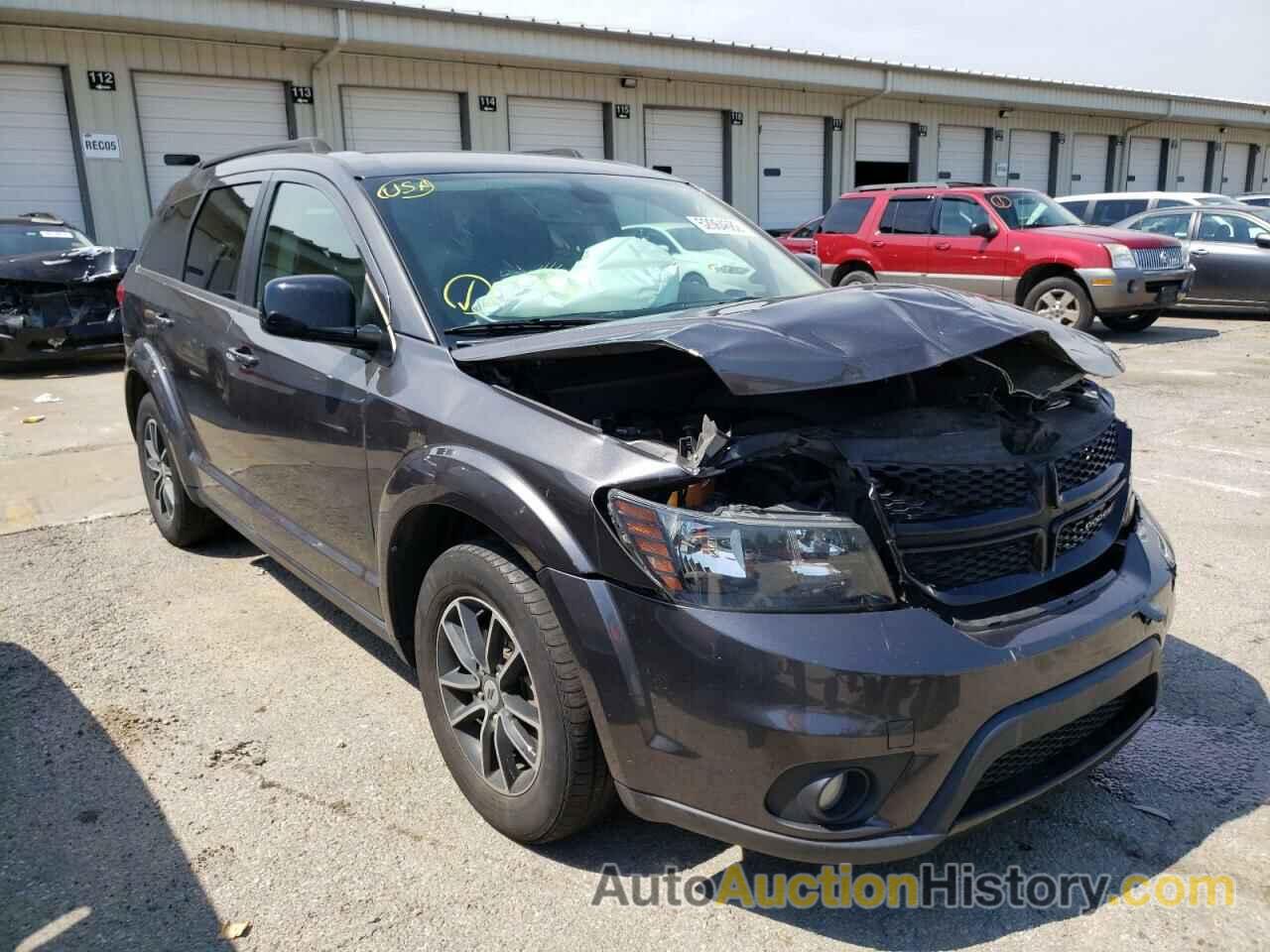 2018 DODGE JOURNEY SXT, 3C4PDCBG0JT526115