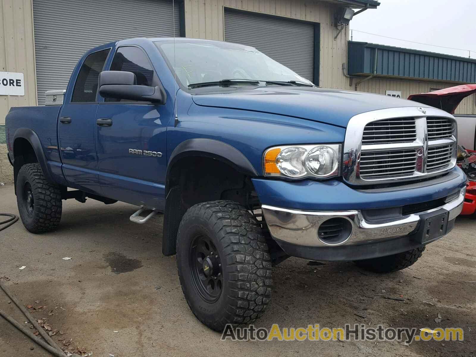 2005 DODGE RAM 2500 ST, 3D7KS28C65G750699