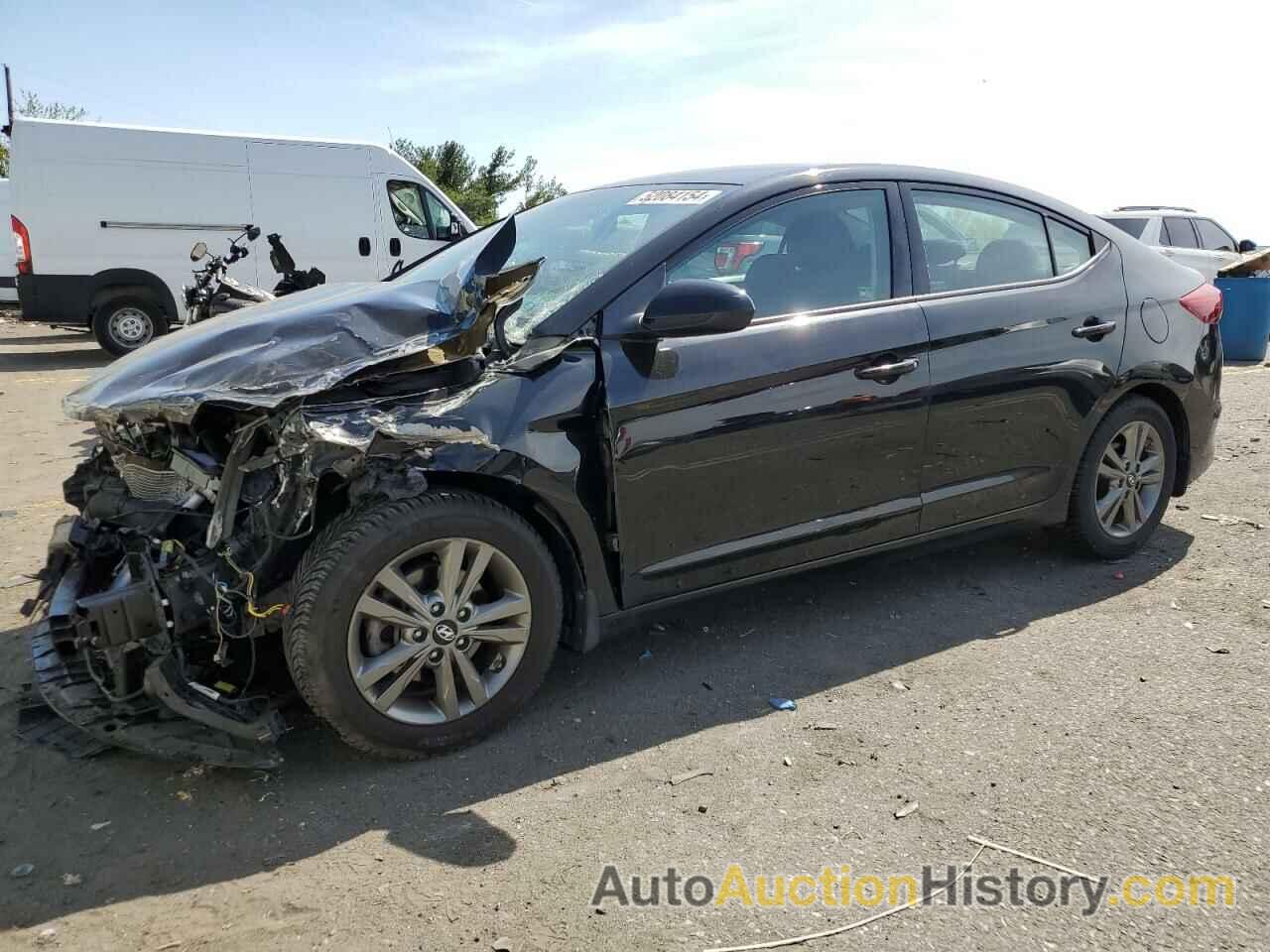 HYUNDAI ELANTRA SEL, 5NPD84LF8JH277355