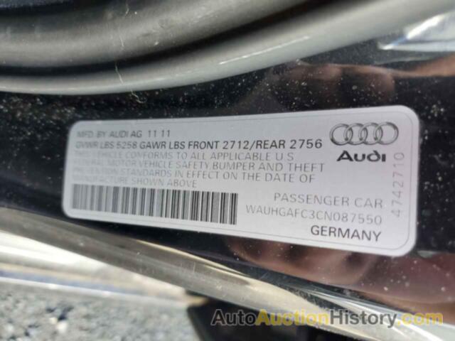 AUDI A6 PRESTIGE, WAUHGAFC3CN087550