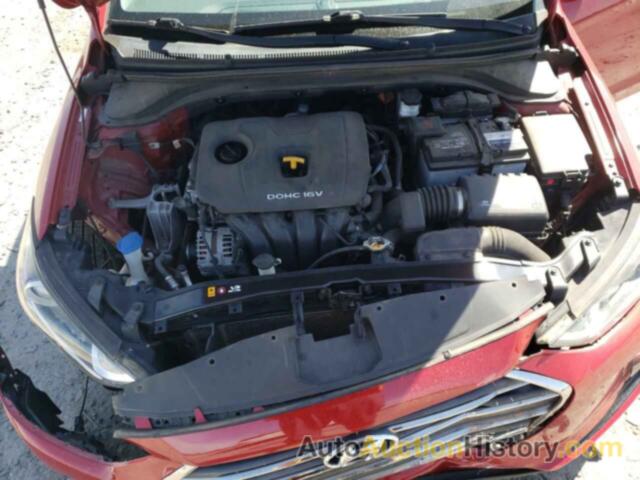 HYUNDAI ELANTRA SE, KMHD84LF2HU120027