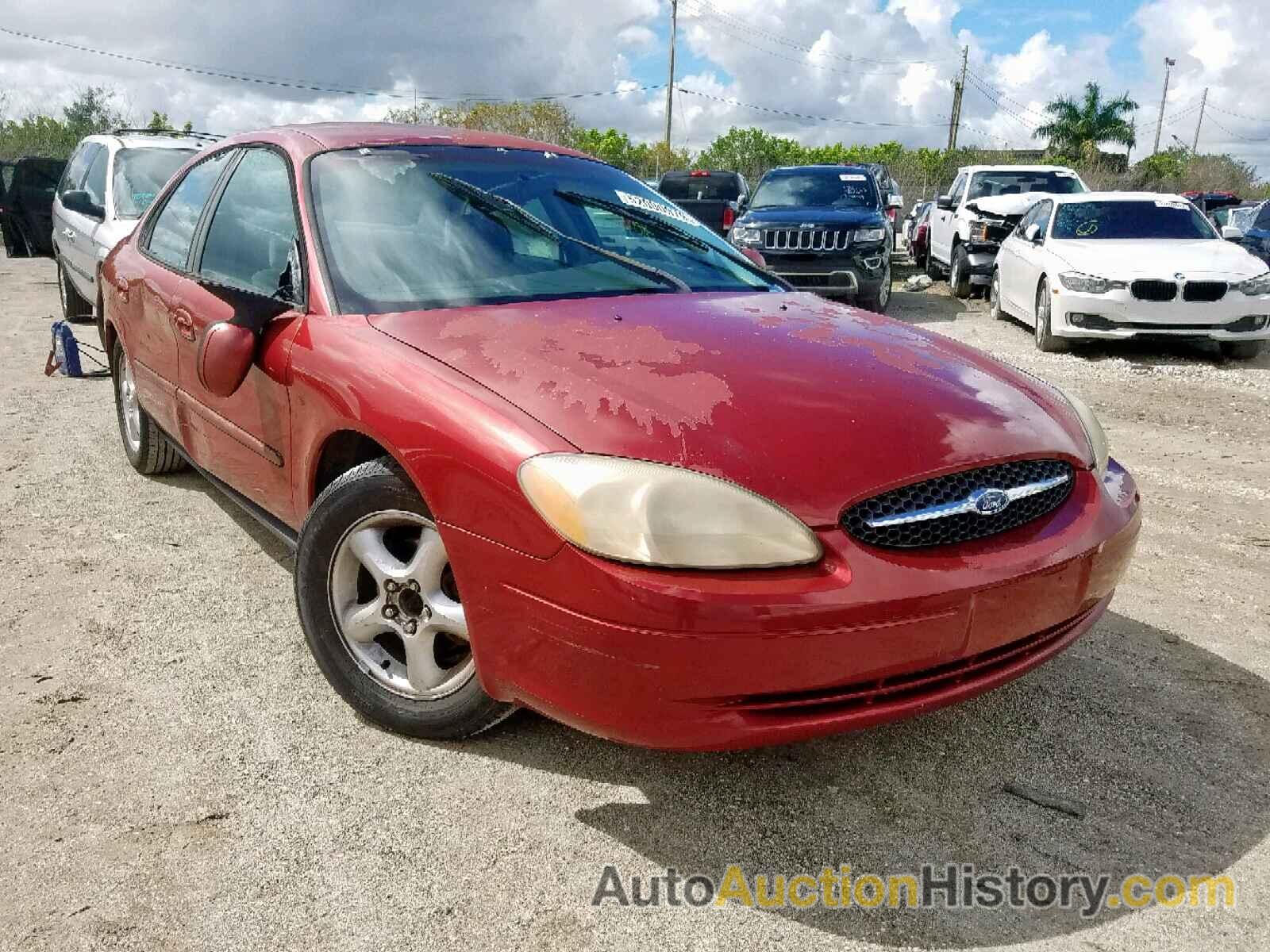 2000 FORD TAURUS SES SES, 1FAFP55U7YA271695