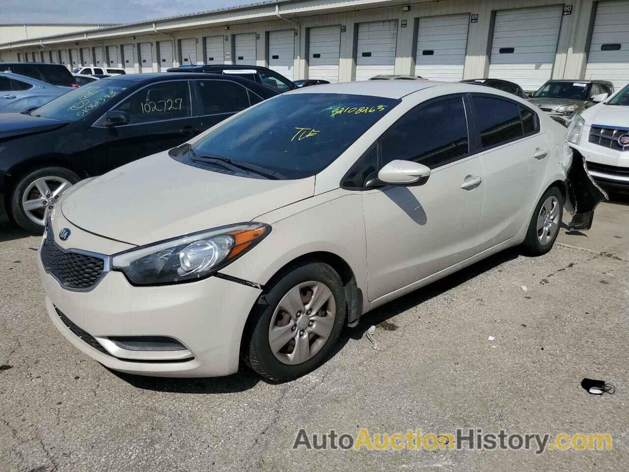 2015 KIA FORTE LX, KNAFK4A67F5359241