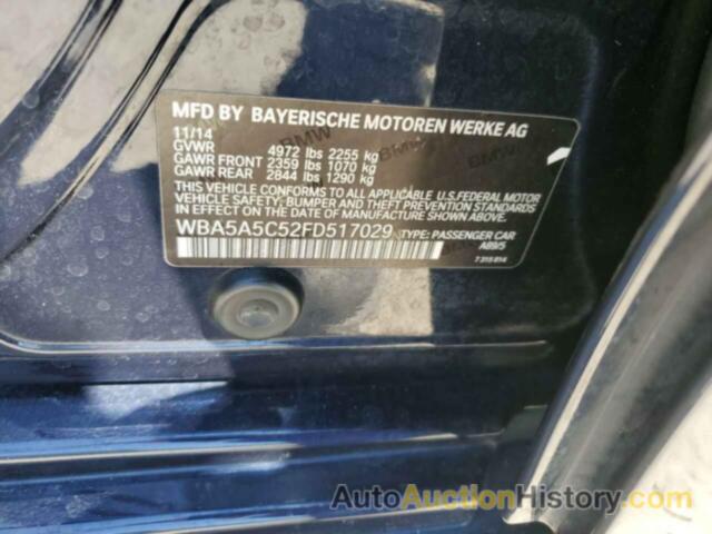 BMW 5 SERIES I, WBA5A5C52FD517029