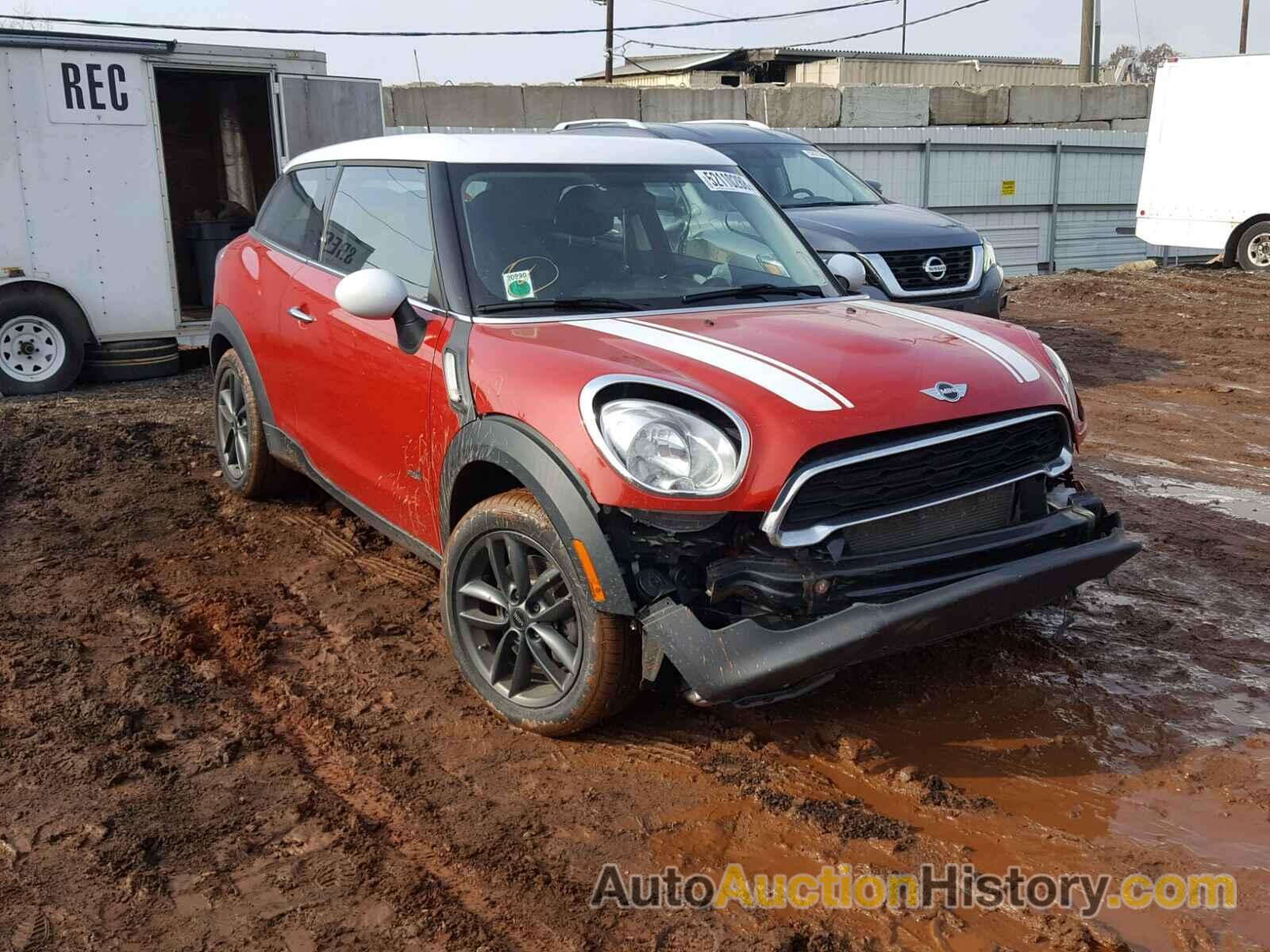 2014 MINI COOPER S PACEMAN, WMWSS7C55EWN72217