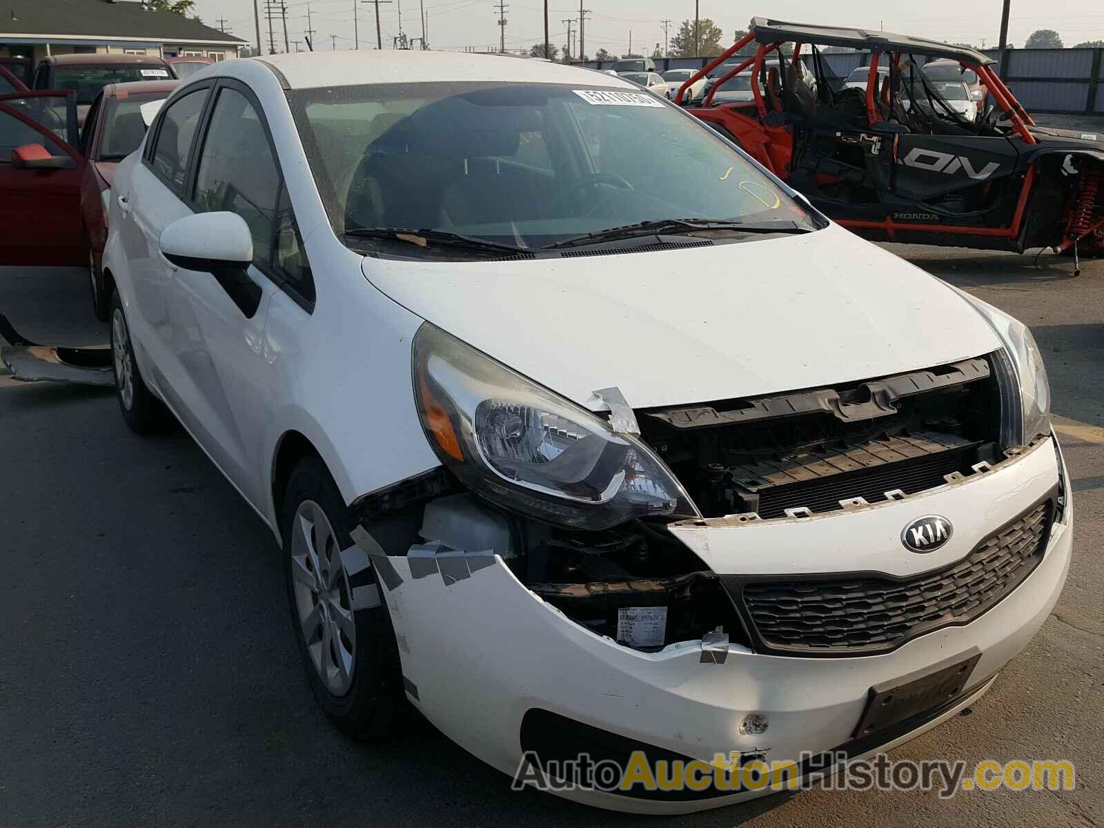 2014 KIA RIO LX, KNADM4A36E6402743