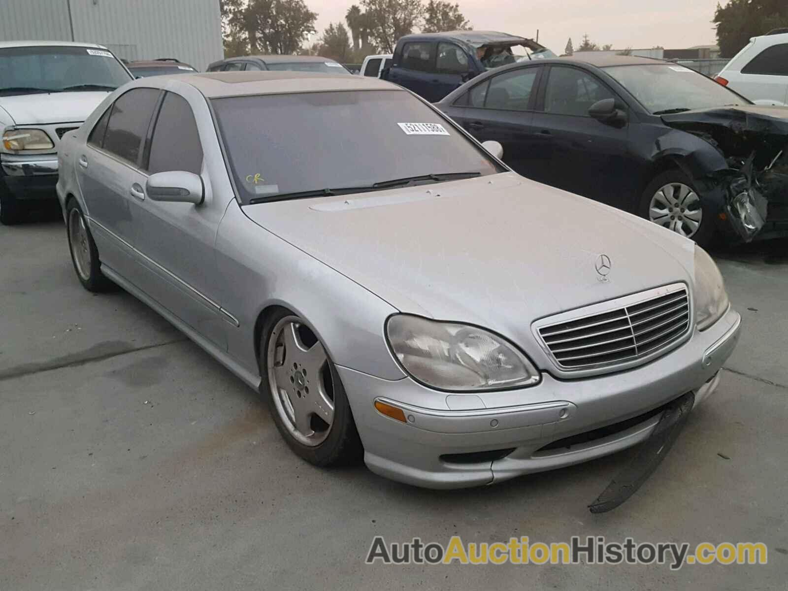 2002 MERCEDES-BENZ S 55 AMG, WDBNG73JX2A262487