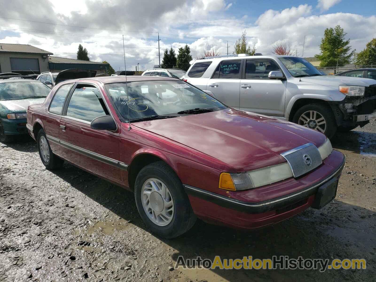 1990 MERCURY COUGAR LS, 1MEPM604XLH633909