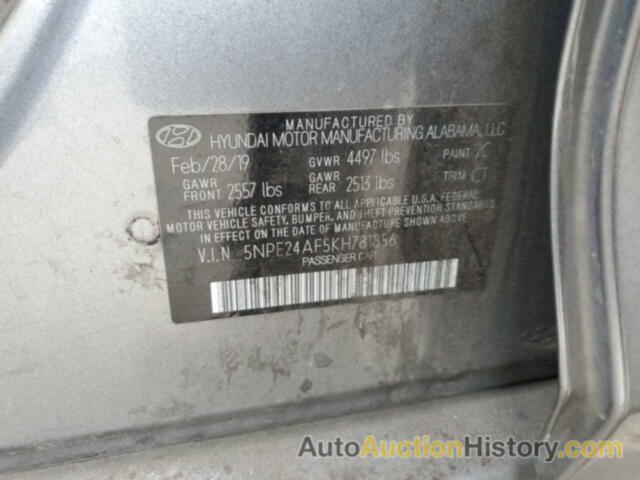 HYUNDAI SONATA SE, 5NPE24AF5KH781856