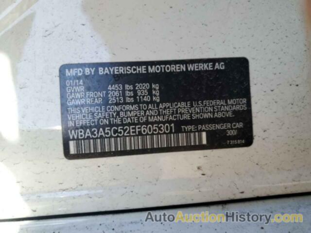 BMW 3 SERIES I, WBA3A5C52EF605301