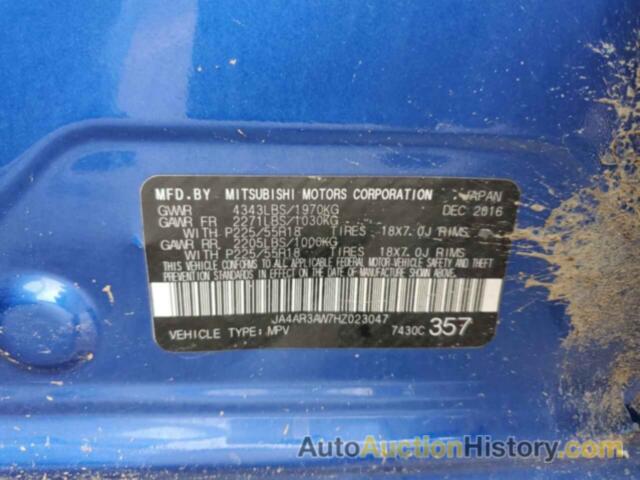 MITSUBISHI OUTLANDER ES, JA4AR3AW7HZ023047