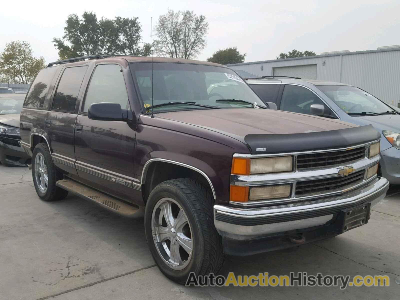 1997 CHEVROLET TAHOE K1500, 1GNEK13R8VJ330834