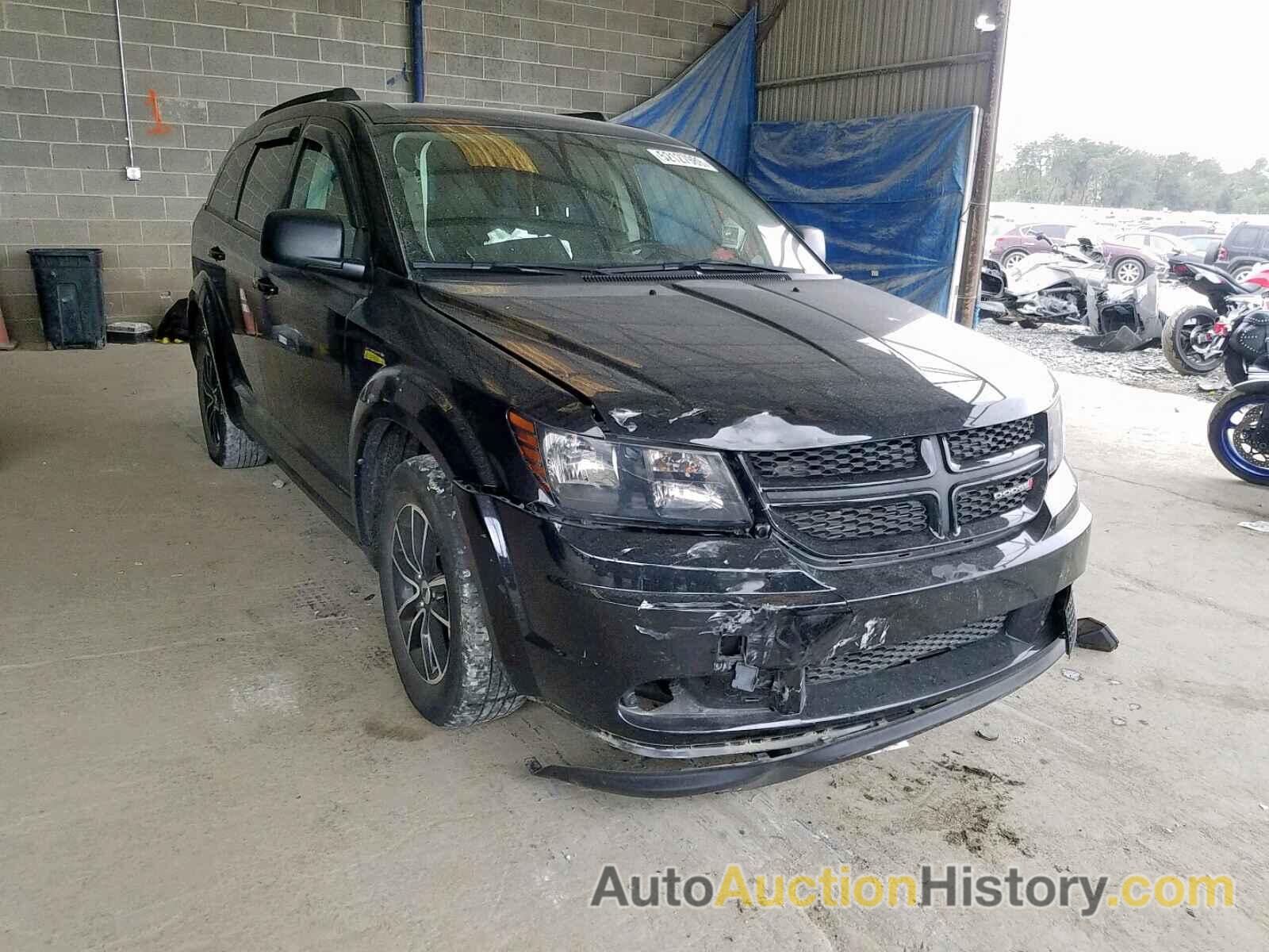 2018 DODGE JOURNEY SE SE, 3C4PDCAB8JT217059