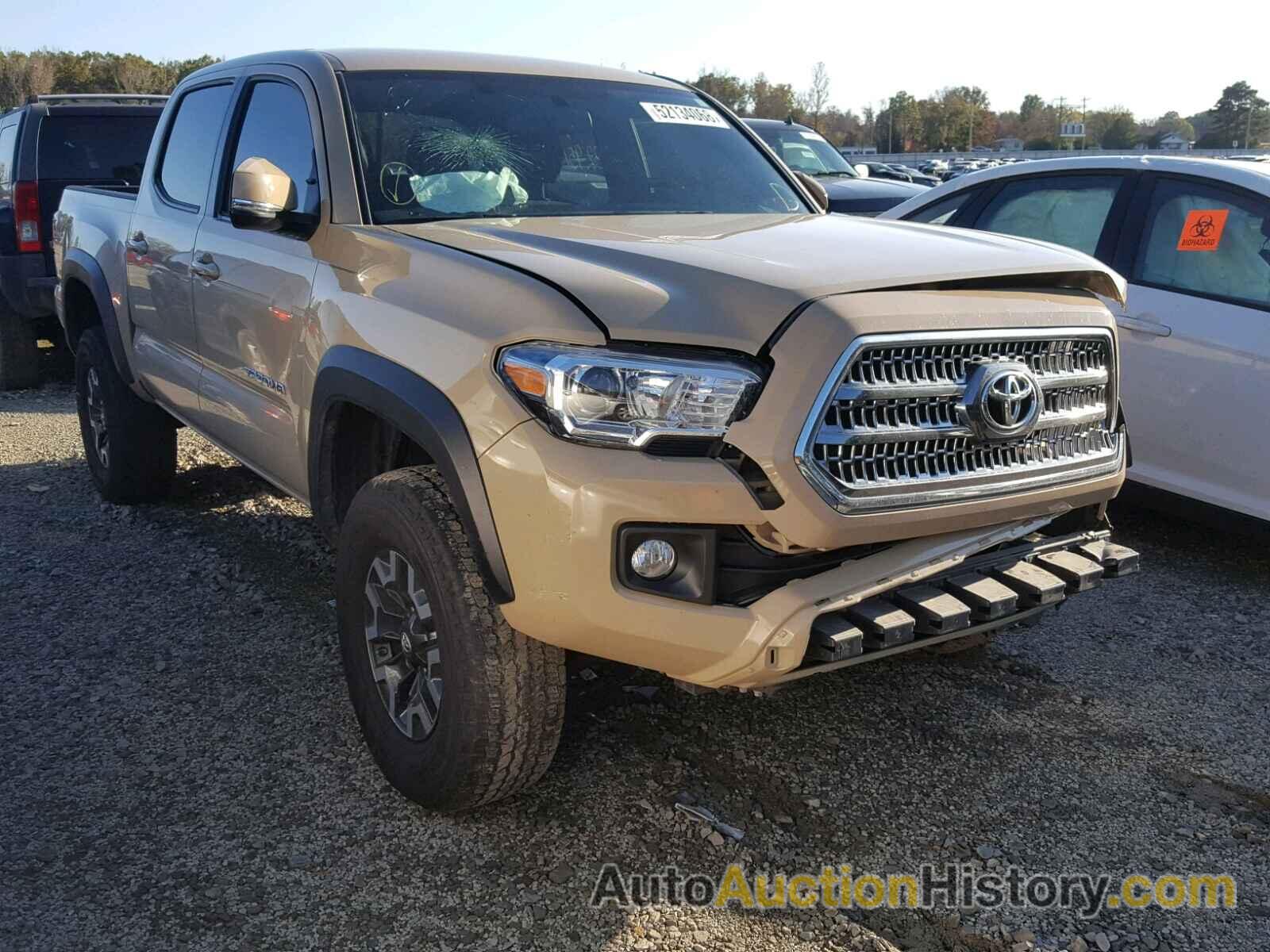 2017 TOYOTA TACOMA DOUBLE CAB, 5TFCZ5AN0HX111452