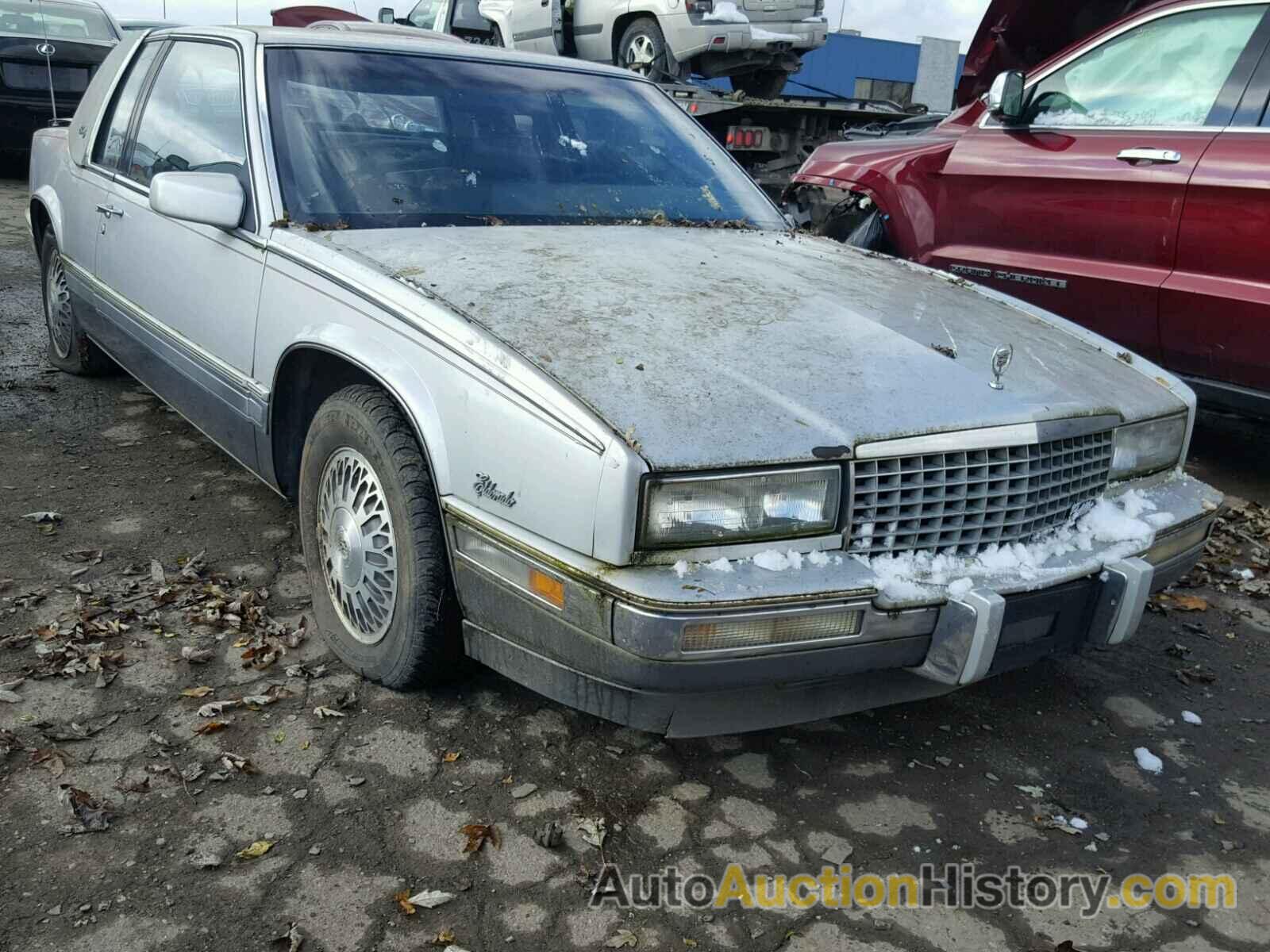 1989 CADILLAC ELDORADO, 1G6EL1157KU624342