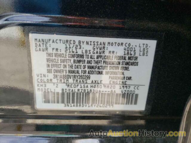 NISSAN SENTRA SR, 3N1AB8DV1RY260299