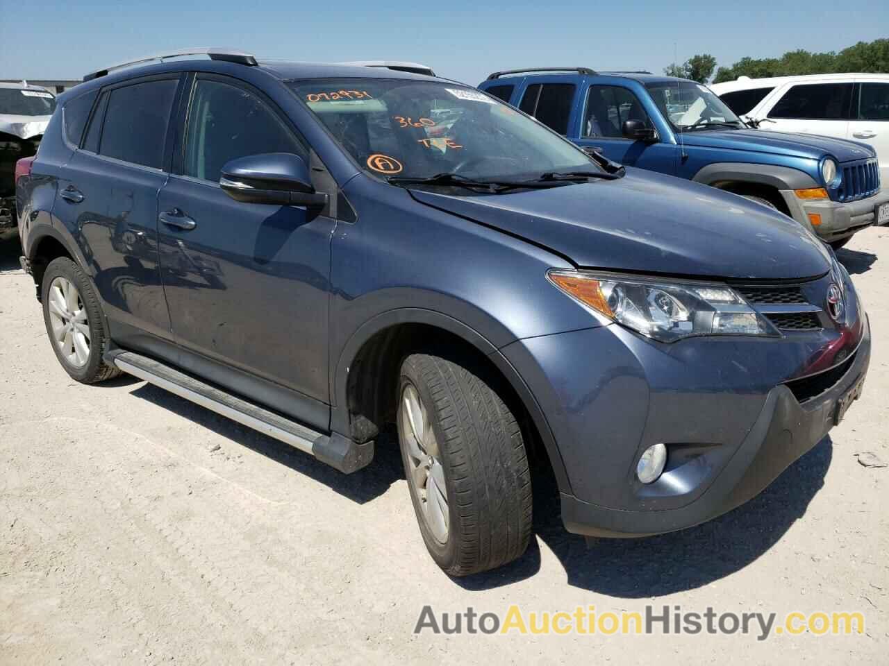 2013 TOYOTA RAV4 LIMITED, 2T3DFREV6DW072931