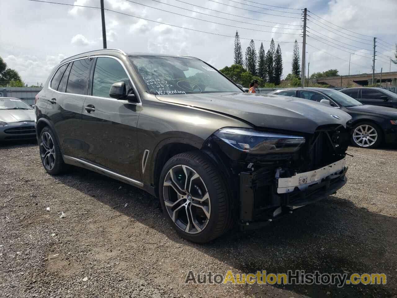 2022 BMW X5 SDRIVE 40I, 5UXCR4C04N9K28848