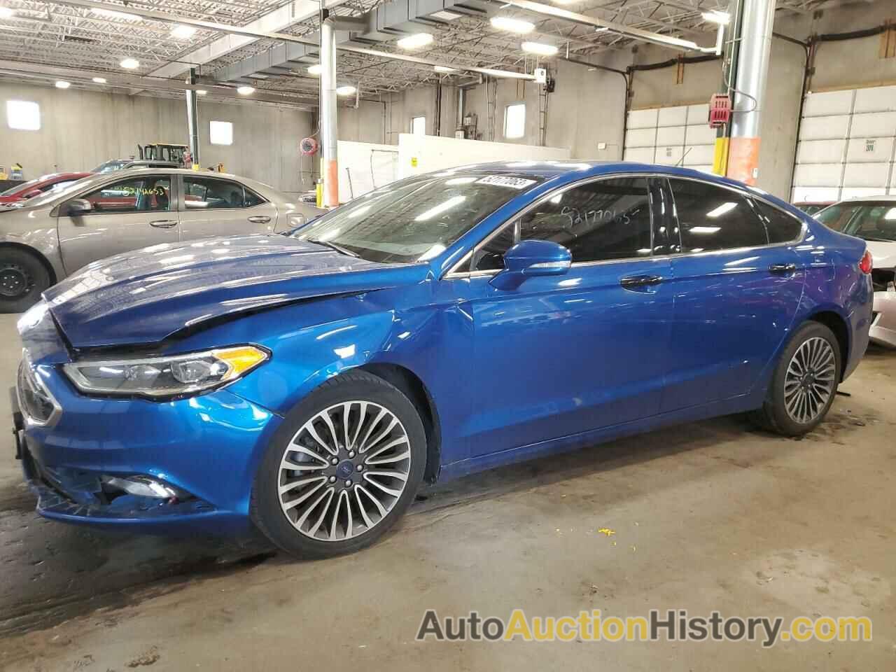 2017 FORD FUSION SE, 3FA6P0T95HR178343