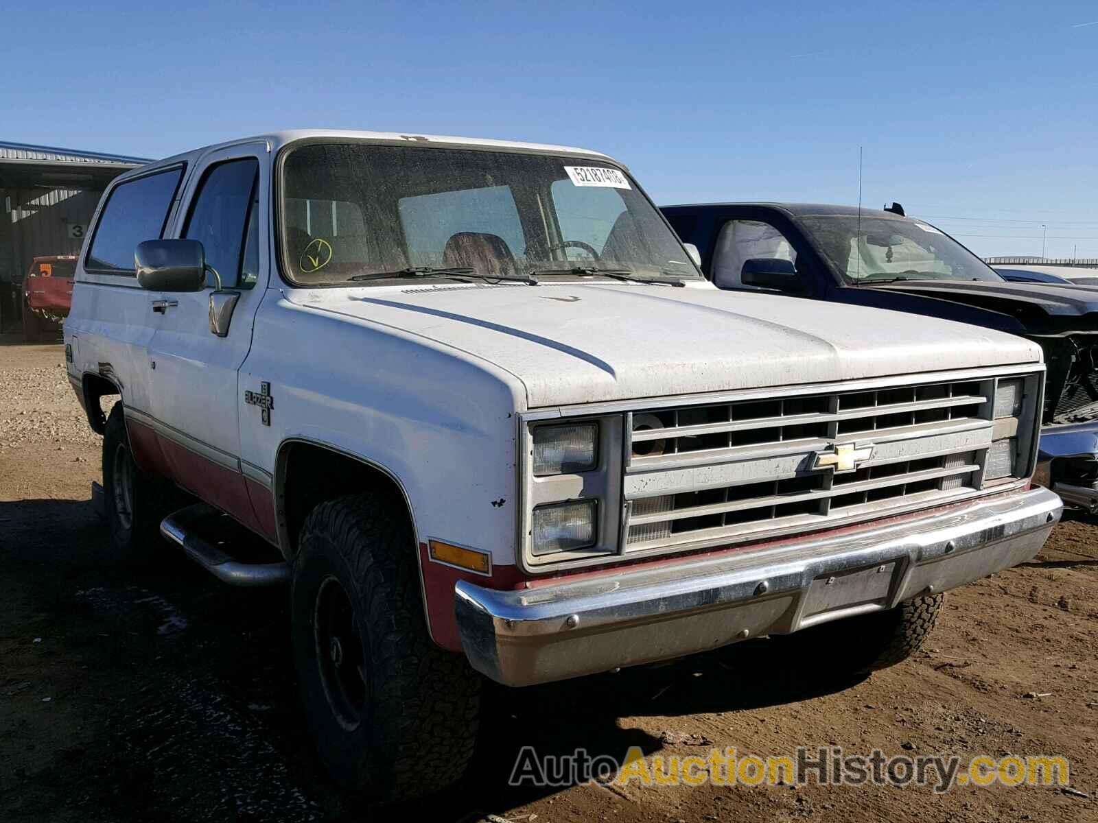 1986 CHEVROLET BLAZER K10, 1G8EK18H3GF205054