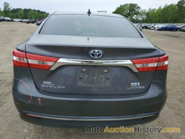 TOYOTA AVALON HYBRID, 4T1BD1EB0FU042243