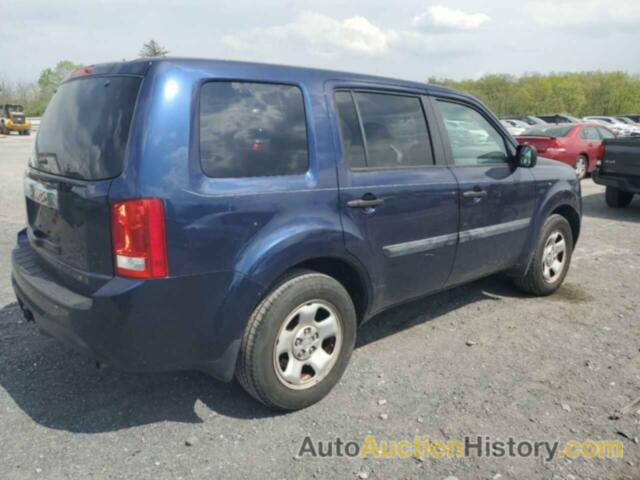 HONDA PILOT LX, 5FNYF3H26EB023994