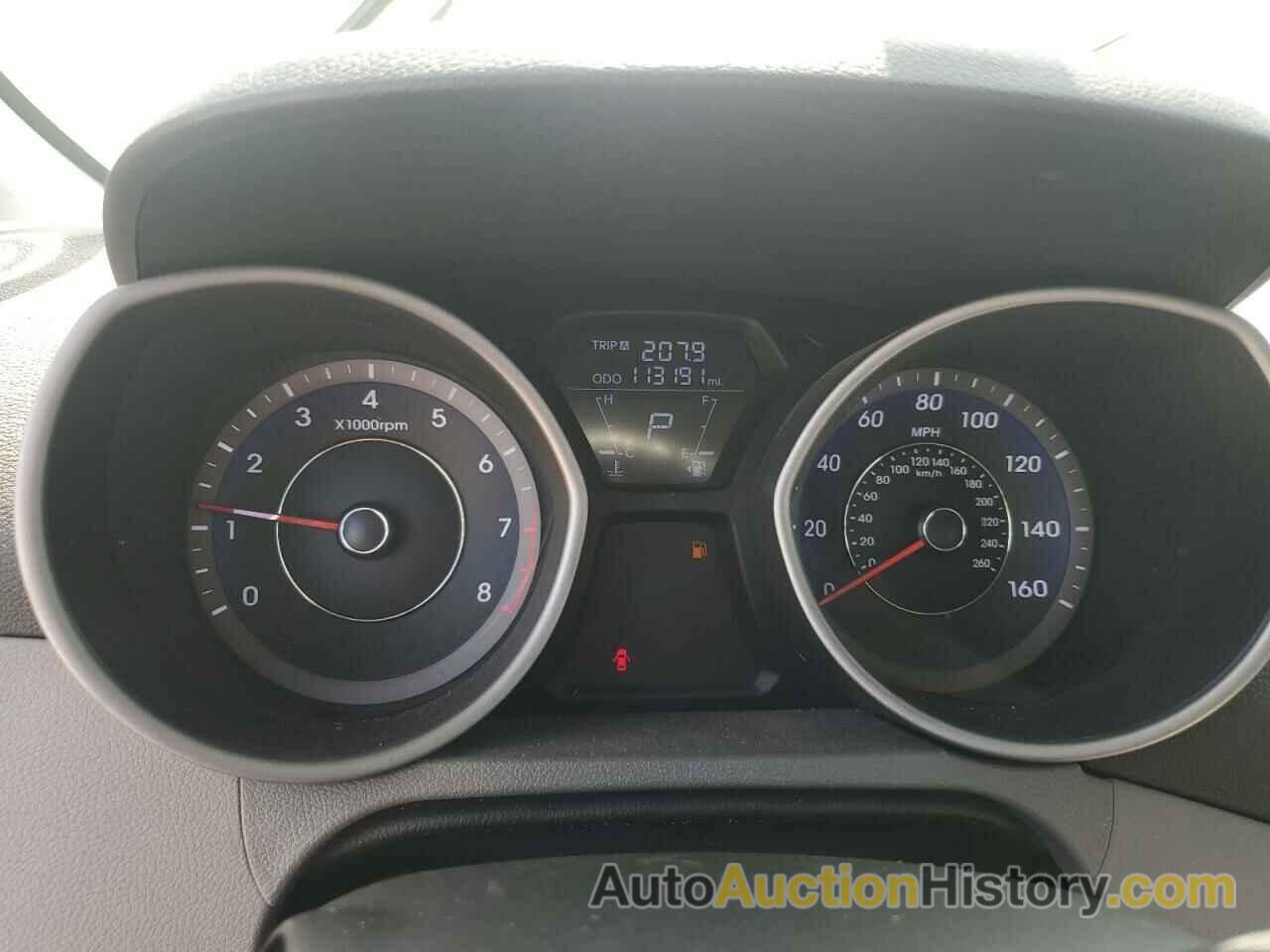 HYUNDAI ELANTRA GLS, KMHDH4AE1BU148158