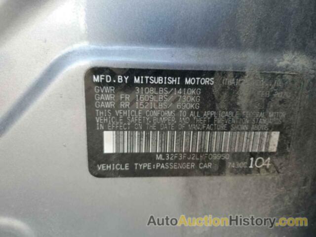 MITSUBISHI MIRAGE G4 ES, ML32F3FJ2LHF09950