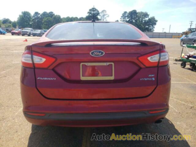 FORD FUSION SE HYBRID, 3FA6P0LUXER396701